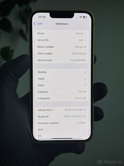 iPhone 14 128GB žlutý - 100% baterie, DPH - 7
