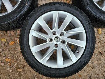 Zimní sada originálních Alu disků Škoda STRATOS –7Jx17“ - 7
