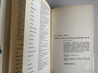 Wartburg 1000 353W – soubor knih, příruček a prospektů - 7