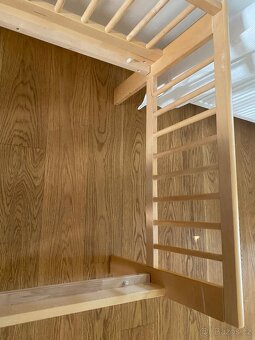 IKEA detska postel 160cm + matrace + rost + zabrana - 7