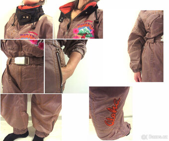 Vintage 90s skvělá dámská kombinéza Aloha Hawaii - 7