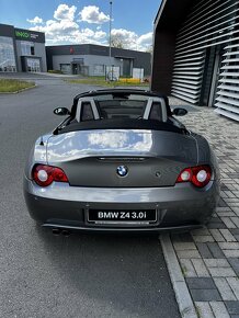 BMW Z4 E85 3,0i 125tkm, Sterlinggrau, Manuál, Xenony - 7
