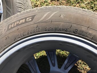 Disky s pneumatikami MG HS 215/60 R17 | 2023 | 5000 km - 7
