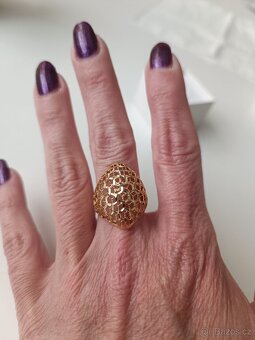 Zlatý prsten 14kt. - 7