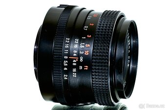 CZJ Flektogon electric RED MC 2,4/35 M42 TOP STAV - 7