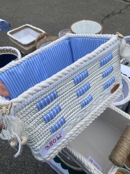 Ručně vyráběné košíky a košíčky - 7