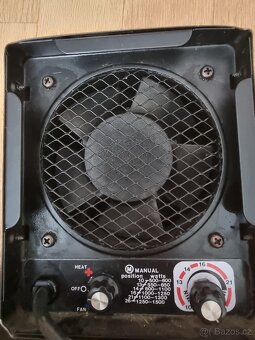Teplovzdušný ventilátor - 7