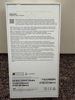 Apple iPhone 15 Pro 1TB Blue titanium. DPH. Pekny stav. - 7