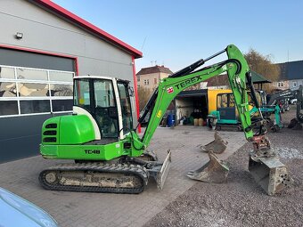 Terex TC48 2014 Minibagr 5T Powertilt + 2x Lžíce - 7