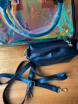 Lehoučká promyšlená kabelka taška crossbody ledvinka Ododos - 7