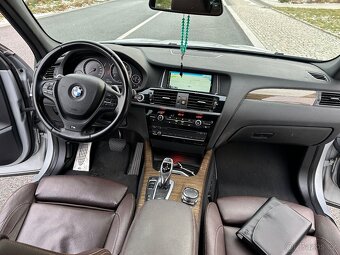 BMW X3 F25 3.0d 190kW XDrive Čr 2maj Mpacket + Xline - 7