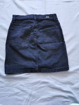 Černá riflová sukně Ziggy Denim (XS) - 7