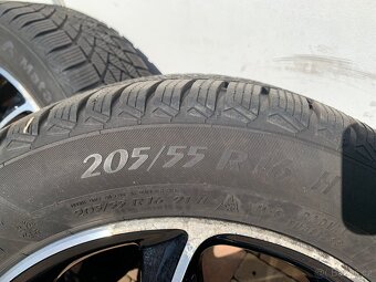 Alu kola RONAL R16 5x120 + zimní pneu - 7