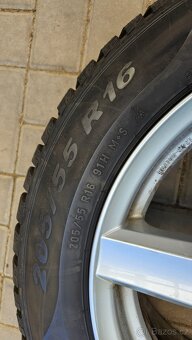 Zimní Sada Alu 5x112 205/55 R16 Dezent TY - 7