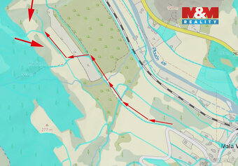 Prodej louky, 14355 m², Malá Veleň - 7
