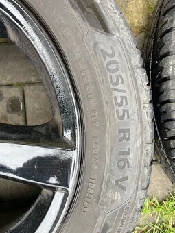 alu disky 16' AEZ včetně letních pneu Barum Bravuris 5 - 7