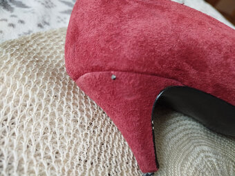 Dámské semišové lodičky vel.cca 37 - 7