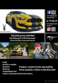 PRONÁJEM MUSTANG GT Performance, 5.0 V8 345kW, USA verze - 7