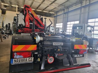 NOVÝ MAN TGM 18.290 + RUKA PALFINGER + NOSIČ KONTEJNERU 10T - 7