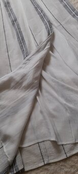 H&M viskózové letní dlouhé šaty - 7