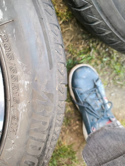 4x alu (5x112) letní pneu 205/55 r16 (7 mm) - 7