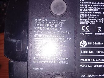 HP Slimline 260-a103nc – Kompaktní stolní PC s Windows 11
- 7
