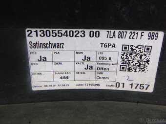 VW Transporter T6 nárazník 7LA807221F 7LA807217 - 7
