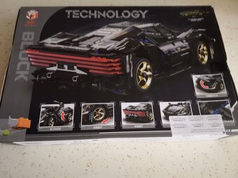 Stavebnice Černé SP3, kompatibilní s LEGO - 7