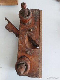 Truhlářské staré a retro nářadí. - 7