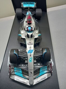 F1 MERCEDES W13 RUSSELL 1.WIN GP BRAZIL 2022 MINICHAMPS 1:18 - 7