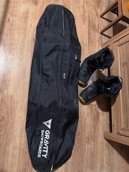 Snowboard set Gravity 120 modrý - 7