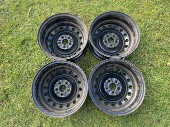 Plechové disky 6Jx15 ET39 - šrouby 5x100-středová díra 54,1 - 7