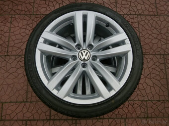 Letní alu sada disky originál VW 5x112 8Jx18 ET44 Borbet - 7