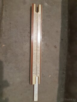 Historické logaritmické pravítko - 7