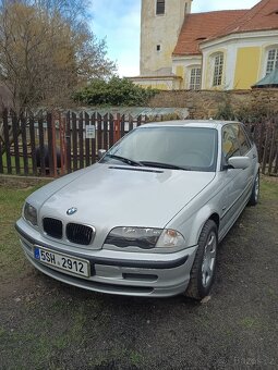 Bmw E46 320D Touring ( 100kw ) Rv.20/09/2001. Stříbrná. - 7