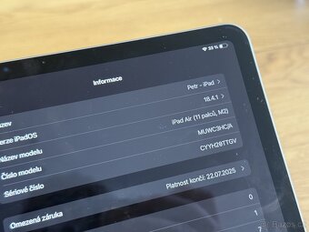 iPad Air M2 128 GB, Wifi space grey + magic keybord - 7