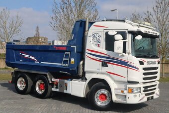 Scania G490 6x2 / Reduktory / 142tkm / sklápěč - 7