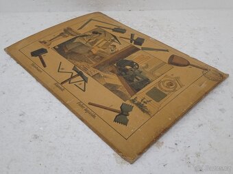 Kameník - školní pomůcka 1856 - 36,5x26,5cm - 7