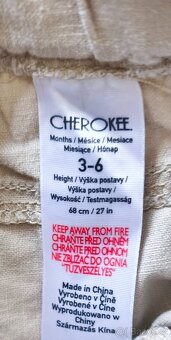2x Klučičí kraťasy s kapsami, značky Cherokee, 3-6 měsíců - 7