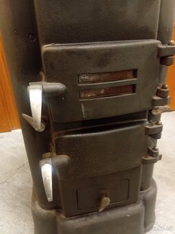 Prodám starožitná litinová Kamna - 7