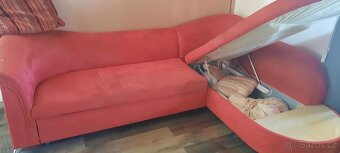 Rohová sedačka +křeslo - 7