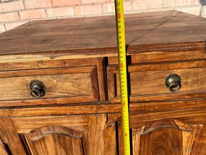 Komoda velká - masiv teak - 7