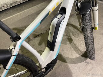 2018 Cube Access Pro 400 Womens Hybrid Bike White/Blue - 7