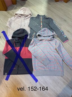 Mikiny a trička holky vel. 122-164 - 7