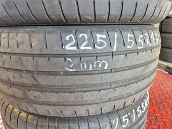 225/55 R17 97Y DUNLOP SPORT MAXX RT2 3mm spec:BMW,Mercedes - 7