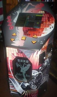 Šipkovy automat, jukebox, silový automat boxer - 7
