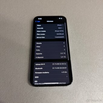 iPhone 13 Pro 1TB, bez škrábance, 100% baterie - 7
