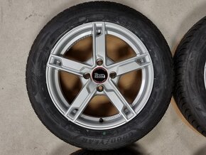 zimní alu MAM 6,5x16" 4x108 ET20 s pneu 195/60 R16 - 7