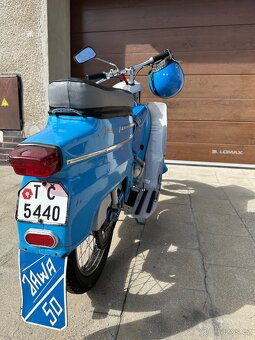Jawa pionýr 50/05 patinový stav 1966 s SPZ a STK - 7