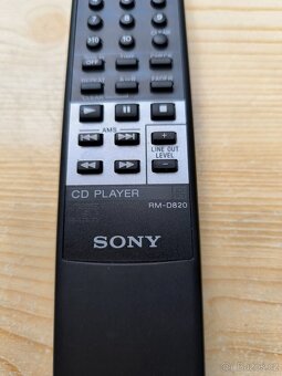 Pěkný Dálkový ovladač SONY RM-D820 + Nové Baterie Philips. - 7